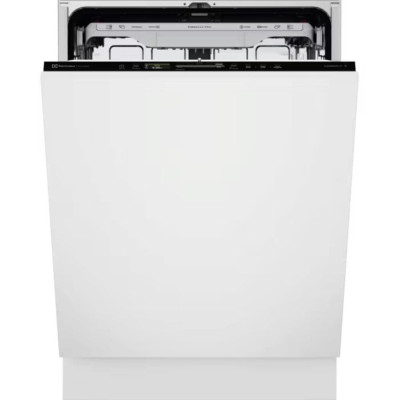 Посудомийна машина Electrolux вбудована, 14компл., А, 60см, дисплей, інвертор, 3й кошик, ComfortLift, чорний