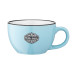 ARDESTO Чашка Floerino, 480 мл, блакитна, кераміка