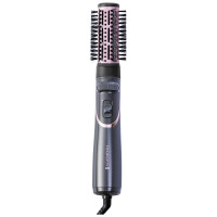 Фен-щітка Remington Curl & Straight Confidence, 800Вт, 2 режими, іоніз-я, оберт., хол. обдув,кейс, кераміка, сірий Фен-щітка Remington Curl & Straight Confidence, 800Вт, 2 режими, іоніз-я, оберт., хол. обдув,кейс, кераміка, сірий