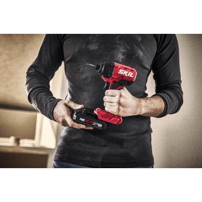 Гвинтоверт імпульсний SKIL 3211 CA 20В безщітковий 1800·3500об/хв 200Нм 0.9кг без АКБ та ЗП Гвинтоверт імпульсний SKIL 3211 CA 20В безщітковий 1800·3500об/хв 200Нм 0.9кг без АКБ та ЗП