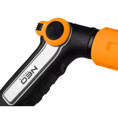 Зрошувач ручний Neo Tools CLICK, пістолетний, 2 функції 0.242кг Зрошувач ручний Neo Tools CLICK, пістолетний, 2 функції 0.242кг