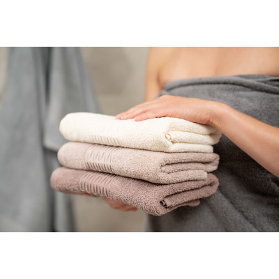 Набір рушників махрових ARDESTO Lotus, 50х90см, 70х140см, 2шт, 100% бавовна, бежевий