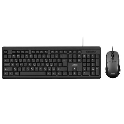 2E Комплект MK401 USB EN/UKR Black
