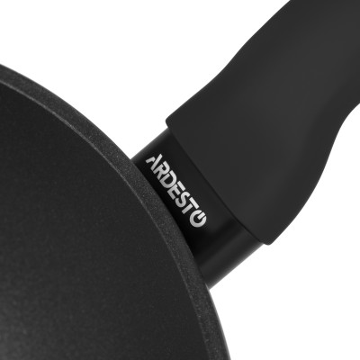 Сковорода ВОК ARDESTO Gemini Lucca, 28см, алюміній, чорний