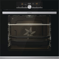 Духова шафа Gorenje духова електрична, 77л, A+, дисплей, піроліз, чорний Духова шафа Gorenje духова електрична, 77л, A+, дисплей, піроліз, чорний