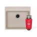 Комплект - мийка MRG 610-52 TL фраграніт, сахара, 114.0668.901 і подрібнювач харч. відходів SLIM 50, 134.0715.098, вкл. Сифон Комплект - мийка MRG 610-52 TL фраграніт, сахара, 114.0668.901 і подрібнювач харч. відходів SLIM 50, 134.0715.098, вкл. Сифон