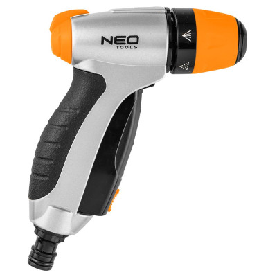 Neo Tools Зрошувач ручний, пістолетний, 3 функції, блокування Neo Tools Зрошувач ручний, пістолетний, 3 функції, блокування