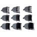 Машинка для стрижки Remington QuickCut Hairclipper, мережа+акум., роторний мотор, насадок-9, кейс, сталь, чорно-сріблястий Машинка для стрижки Remington QuickCut Hairclipper, мережа+акум., роторний мотор, насадок-9, кейс, сталь, чорно-сріблястий