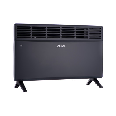 Конвектор електричний ARDESTO 2000 Вт, 20 м2, закритий нагрівальний елемент, IP24, механічне керування, антрацит матовий CH-2000MCA Конвектор електричний ARDESTO 2000 Вт, 20 м2, закритий нагрівальний елемент, IP24, механічне керування, антрацит матовий CH-2000MCA