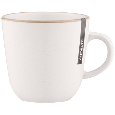 Чашка ARDESTO Apulia, 450мл, кераміка, кремовий Чашка ARDESTO Apulia, 450мл, кераміка, кремовий