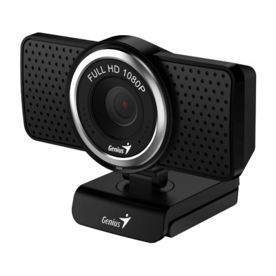 Вебкамера Genius Ecam-8000, FullHD, 30fps, manual focus, CMOS, черный Вебкамера Genius Ecam-8000, FullHD, 30fps, manual focus, CMOS, черный