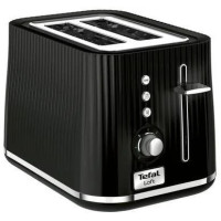 Тостер Tefal Loft 850Вт, розморожування, пластик, чорний Тостер Tefal Loft 850Вт, розморожування, пластик, чорний