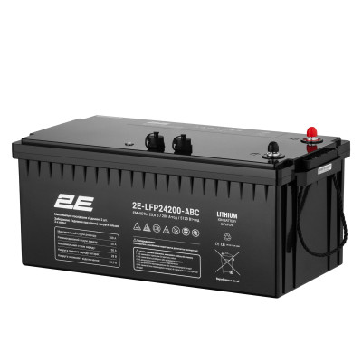 2E Акумуляторна батарея LFP24, 24В, 200А•год, ABC 8S