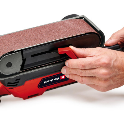 Шліфмашина стрічкова Einhell TE-BS 850E 850Вт 75х533мм кабель 3м 3.33кг