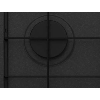 Варильна поверхня Franke газова, 60см, емальовані реш, чорний