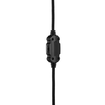 Гарнитура игровая 2E GAMING HG340, mini-jack/dual 3.5mm, RGB, 2м, черный (2E-HG340BK)
