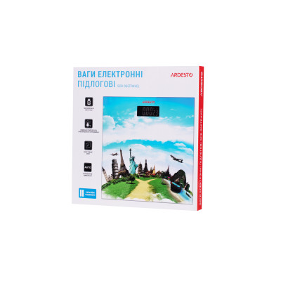 ARDESTO Ваги підлогові SCB-965TRAVEL макс. вага 150 кг/малюнок ARDESTO Ваги підлогові SCB-965TRAVEL макс. вага 150 кг/малюнок