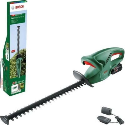 Кущоріз акумуляторний Bosch EasyHedgeCut 18-45 18В лезо 45см крок різу 15мм 3.02кг без АКБ та ЗП