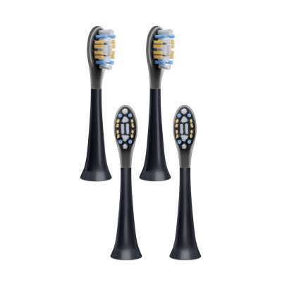 Насадки до зубних щіток Beurer SC 30/50 Premium Plaque Eraser, проти нальоту, 4 шт в комплекті, чорні