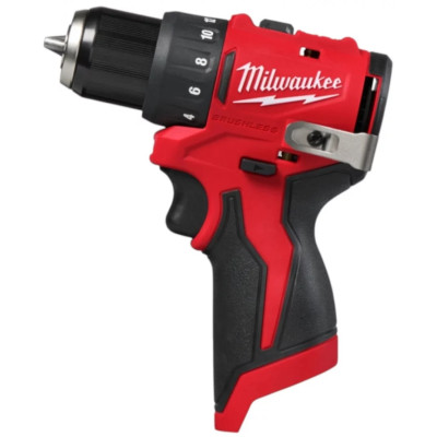 Шурупокрут-дриль акумуляторний Milwaukee M12 BLDDRC-0 12В 40Нм 0-1700об/хв 0.8кг без АКБ и ЗП