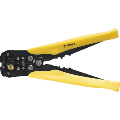 Знімач ізоляції TOPEX, автоматичний, 0.5-6мм2 регулювання довжини, 210мм Знімач ізоляції TOPEX, автоматичний, 0.5-6мм2 регулювання довжини, 210мм