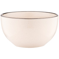 ARDESTO Салатник Emilia, 610мл, 14см, кераміка, бежевий