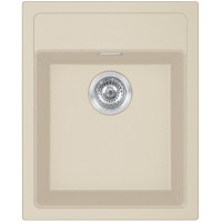 Мийка кухонна Franke Sirius тектонайт, прямокут., без крила, 430х530х200мм, чаша - 1, врізна, бежевий