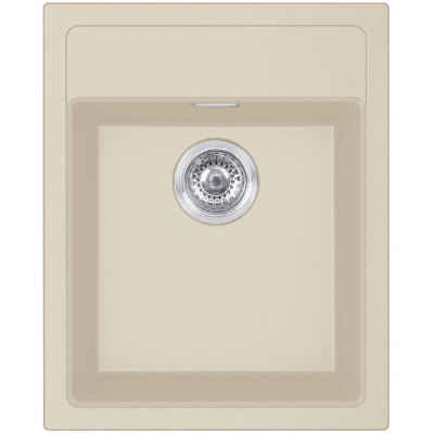 Мийка кухонна Franke Sirius тектонайт, прямокут., без крила, 430х530х200мм, чаша - 1, врізна, бежевий