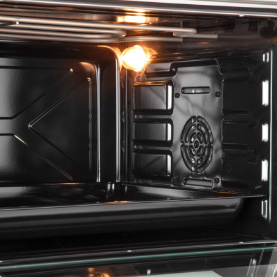 Піч електрична ARDESTO, 60л, 2000Вт, механіч., конвекція, подвійне скло, чорний