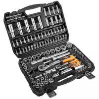 Набір інструментів Neo Tools, набір торцевих головок, 108шт, 1/2 Набір інструментів Neo Tools, набір торцевих головок, 108шт, 1/2