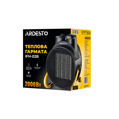 ARDESTO Обігрівач теплова гармата IFH-02B ARDESTO Обігрівач теплова гармата IFH-02B