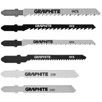 Полотно для електролобзика GRAPHITE, хвостовик T, набір 6шт