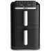 Мультипіч Tefal Easy Fry Crispy Stack, 2700Вт, чаша-6+4л, сенсорне керув., 2 чаши, гриль, пластик, чорний