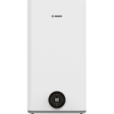Водонагрівач електр. BOSCH плаский слім Tronic 4500, 100л, 1.5кВт, ун. монтаж, електр. кер-ння, B, білий Водонагрівач електр. BOSCH плаский слім Tronic 4500, 100л, 1.5кВт, ун. монтаж, електр. кер-ння, B, білий