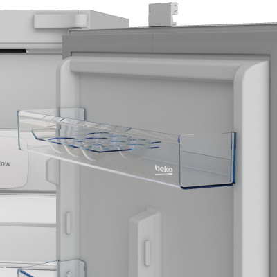 Холодильник Beko вбудований з нижн. мороз., 177x55x55, xолод.відд.-194л, мороз.відд.-76л, 2дв., E, NF, білий