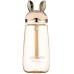 Пляшка для води ARDESTO Bunny 600мл, пластик, жовтий