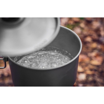 Набір туристичного посуду Neo Tools, 3в1, чайник,каструля,сковорода, складані ручки, сертифікат LFGB, 0.616кг Набір туристичного посуду Neo Tools, 3в1, чайник,каструля,сковорода, складані ручки, сертифікат LFGB, 0.616кг