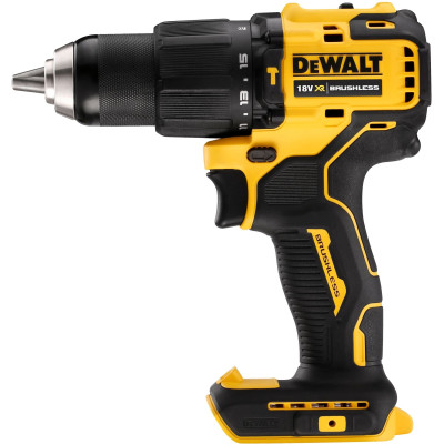 Шурупокрут-дриль ударний акумуляторний DeWALT XR Li-Ion 18В 2х5А·год 65Нм 0-450·0-1650об/хв кейс ЗП 1.2кг