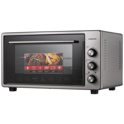 Піч електрична ARDESTO, 45л, 1600Вт, механіч., сірий Піч електрична ARDESTO, 45л, 1600Вт, механіч., сірий