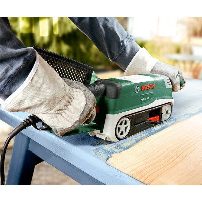 Bosch Шліфмашина стрічкова PBS 75 A 710Вт стрічка 533х75мм 350м·хв 3.4кг