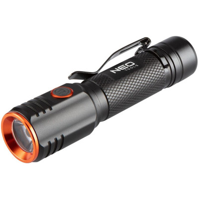 Neo Tools Ліхтар ручний акумуляторний, 2200мА•год, 2000лм, 20Вт, 5 функцій освітлення, алюмінієвий, магнітна основа, IPX6 Neo Tools Ліхтар ручний акумуляторний, 2200мА•год, 2000лм, 20Вт, 5 функцій освітлення, алюмінієвий, магнітна основа, IPX6