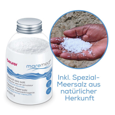 Beurer Очисник повітря Maremed, 50м2, 150м3/год, дисплей, білий
