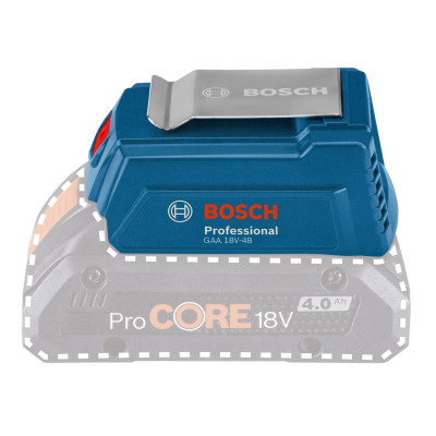 Bosch Адаптер USB для батареї GAA 18V-48 Professional, 2.4А