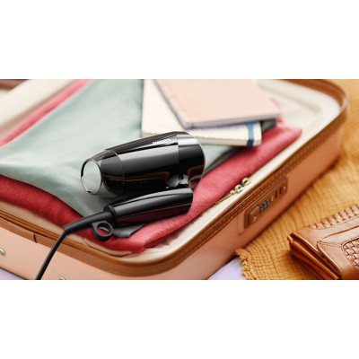 Фен Philips EssentialCare дорожній, 1200Вт, 3 режими, хол. обдув, чорний
