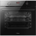 Духовка электр. Hansa, 60см, 77л, A,  гриль, емаль легкого очищення, диспл., чорний Духовка электр. Hansa, 60см, 77л, A,  гриль, емаль легкого очищення, диспл., чорний