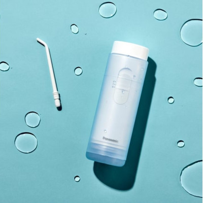 Іригатор Panasonic портативний, чаша 165 мл, 1хАА, біло-голубий
