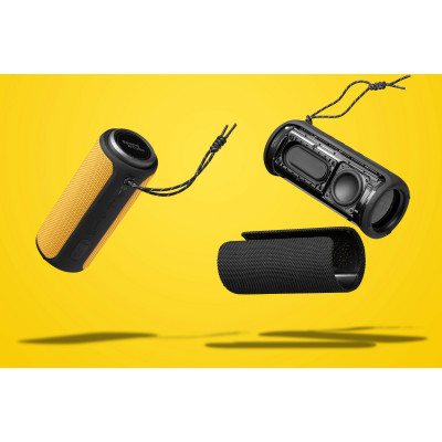 2E Акустична система SoundXTube TWS, MP3, Wireless, Waterproof Yellow