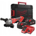 Шліфмашина кутова акумуляторна Milwaukee M18 BLSAG125X-402X 125мм 18В 2x4А·год ЗП М12-18С 11000об/хв 2.4кг кейс