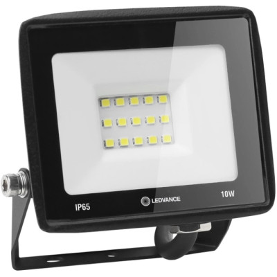 Прожектор LEDVANCE ECO 10Вт 1000Лм 6500K чорний Прожектор LEDVANCE ECO 10Вт 1000Лм 6500K чорний