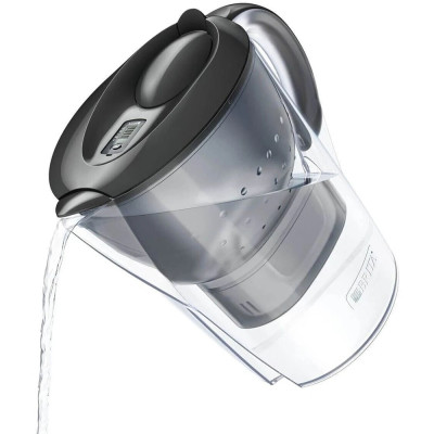 Фільтр-глечик Brita Marella XL Memo MXPro 3.5л (2л очищеної води) з фільтр-картриджем, сірий